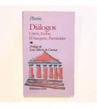Diálogos: Critón, Fedón, El banquete, Parménides libro