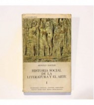 Historia Social de la literatura y el arte I libro