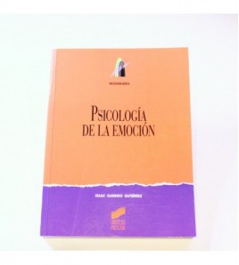Psicología de la emoción (Síntesis psicología. Psicología básica) libro