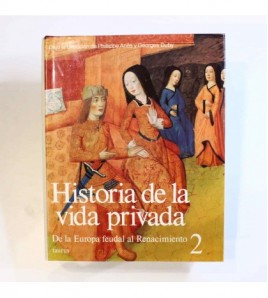 Historia vida privada II. de la Europa feudal al renacimiento libro