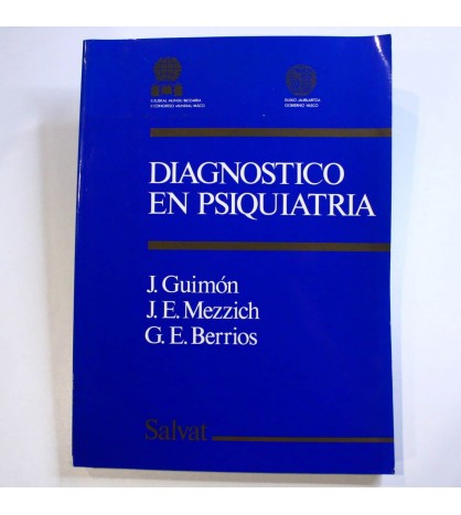Diagnóstico en psiquiatría libro
