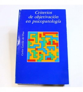 Criterios de objetivación en psicopatología libro