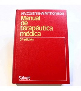 Manual De Terapéutica Medica libro