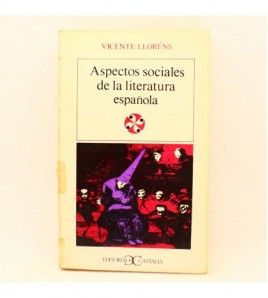 Aspectos sociales de la literatura española libro