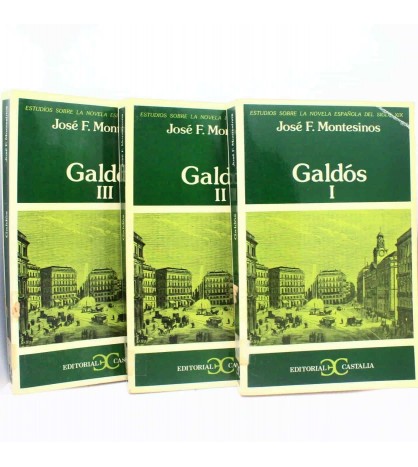 Galdós I, II y III - Obra completa en tres tomos libro