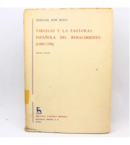 Virgilio y la pastoral española del Renacimiento (1480-1550) libro