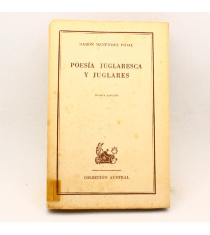 Poesía juglaresca y juglares. Aspectos de la historia literaria y cultural de España libro