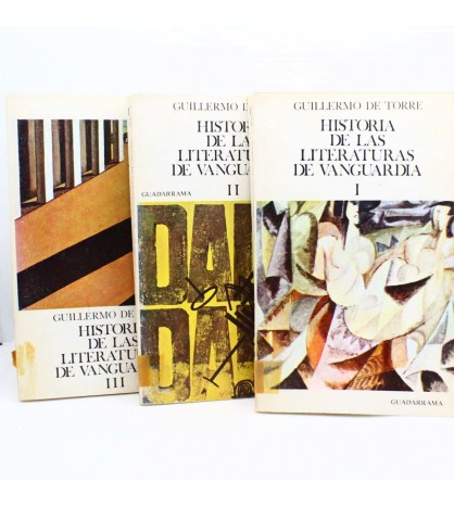Historia de las literaturas de vanguardia. Obra completa en tres tomos.  libro