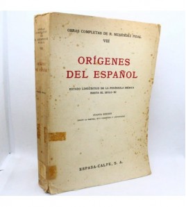 Orígenes del español. Estado lingüístico de la Península Ibérica hasta el siglo XI libro