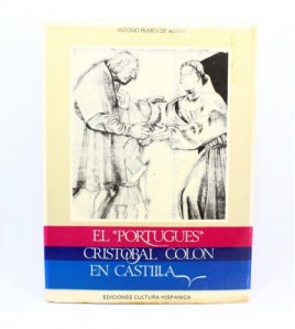 El portugués Cristóbal Colon en Castilla libro