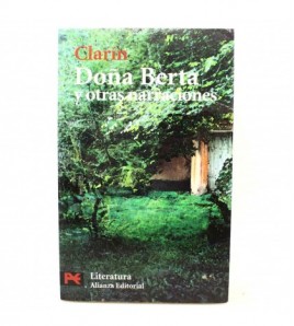Doña Berta y otras narraciones libro