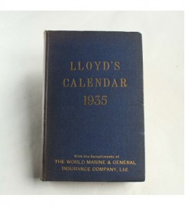 LLOYD'S CALENDAR 1935