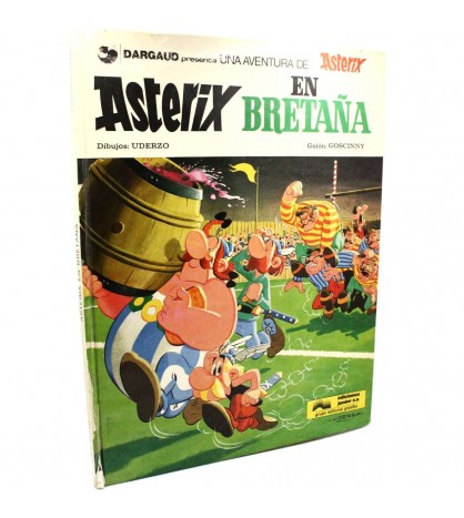Asterix en Bretaña libro