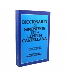 Diccionario de Sinónimos de la lengua castellana libro