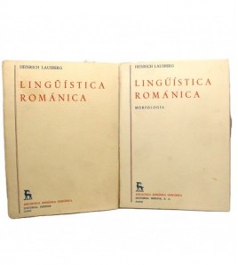 Linguistica romanica. Vol. I: Fometica. Vol. II: Morfologia libro