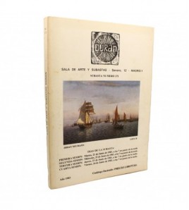 Catálogo Durán: Sala de arte y subastas - Serrano, 12 - Madrid - Subasta número 171 de 1983 libro
