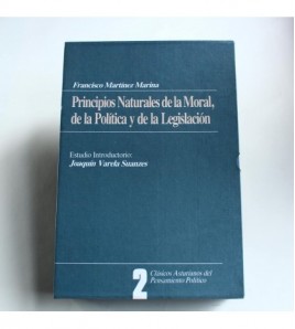 Principios naturales de la moral, la política y legislación (2 vols.)